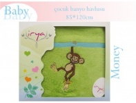 Monkey Çocuk Banyo Havlusu